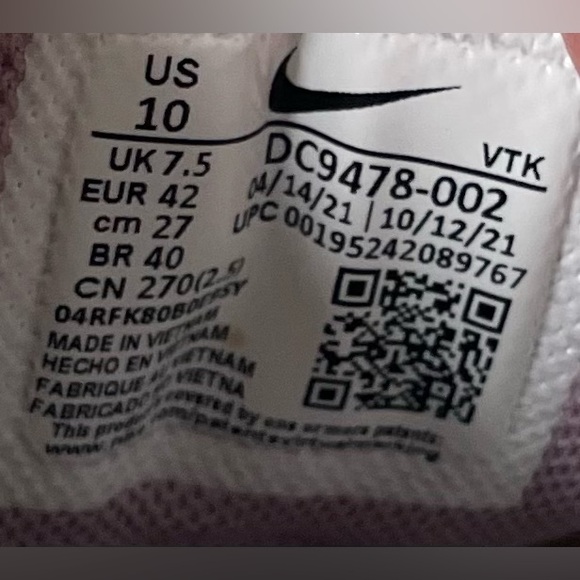 💜Womens Shoes Size 10 Nike Air Max Spruce Aura Plum Fog DC9478-002 - Picture 6 of 17